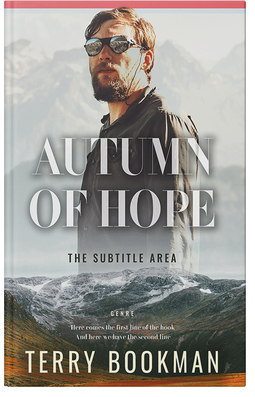 Front view of Pumice #8318 - Premade Travel Book Cover