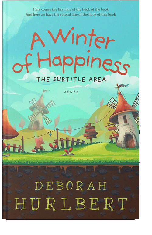 Front view of Hemlock #8333 - Premade Nature Book Cover