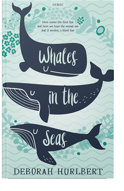 Front view of Rhino #8334 - Premade Nature Book Cover | BookCoverZone