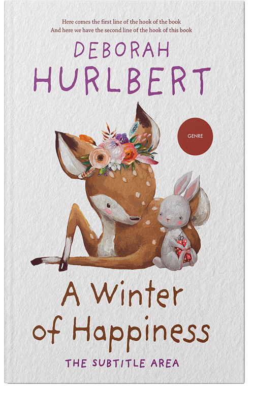 Front view of Premade Children's Book Cover - Ebb