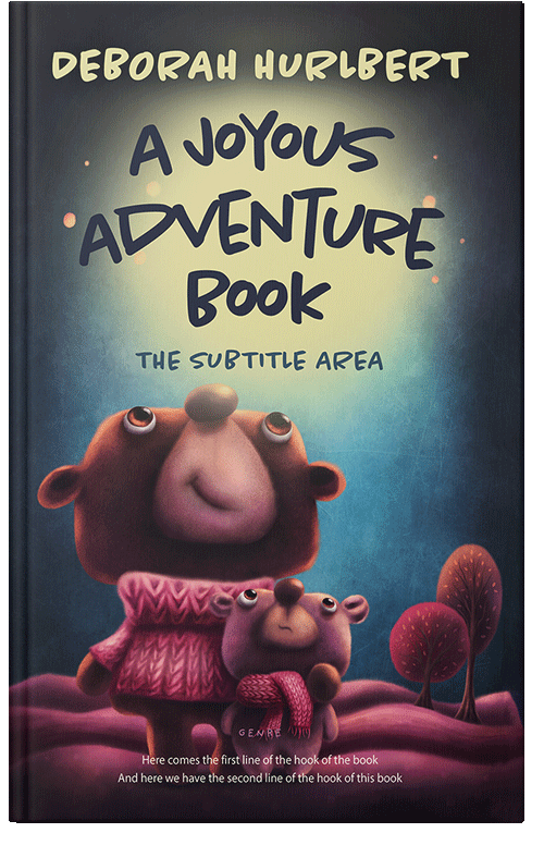 Front view of Tuna #8343 - Premade Fantasy Book Cover