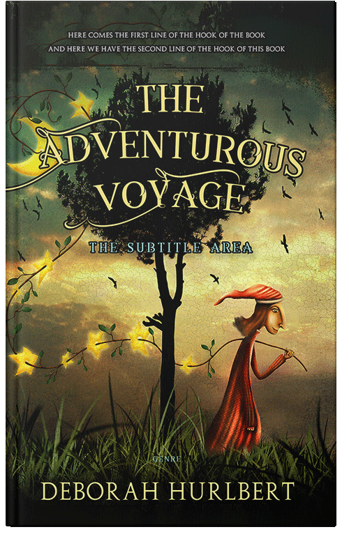 Front view of Premade Fantasy Book Cover - Tacha