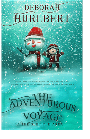 Pre Made Book Cover Turquoise