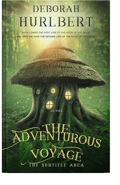 Front view of Mallard #8356 - Premade Fantasy Book Cover