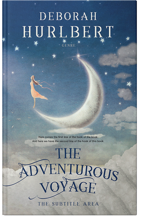 Front view of Regent Gray #8359 - Premade Surreal Book Cover