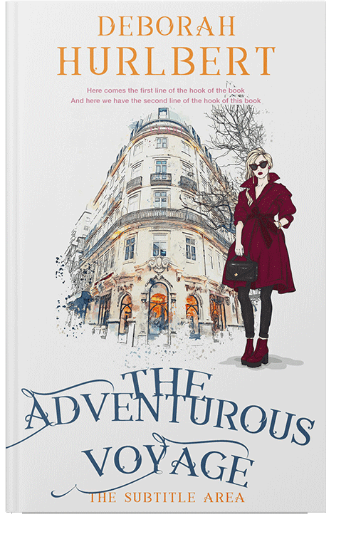 Front view of Cararra #8360 - Premade Travel Book Cover