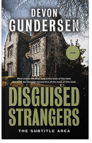 Pre Made Book Cover Cod Gray