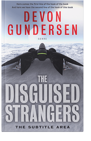 Pre Made Book Cover Ghost