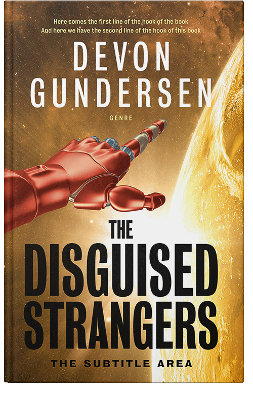 Front view of Premade Science Fiction Book Cover - Bull Shot