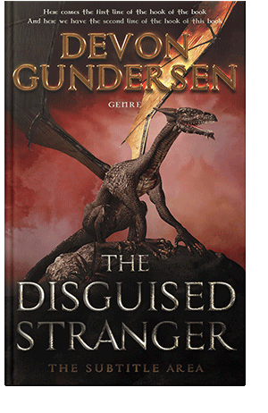 Pre Made Book Cover Contessa