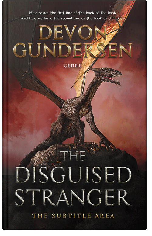 Front view of Premade Fantasy Book Cover - Contessa