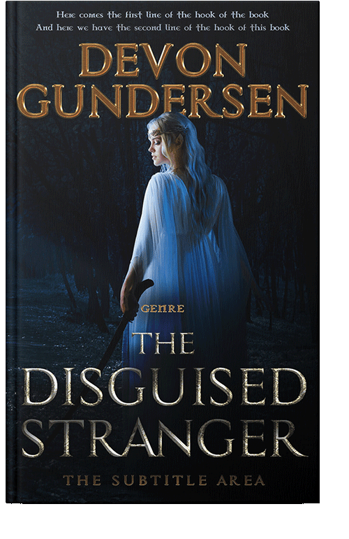 Front view of Bunker #8390 - Premade Fantasy Book Cover