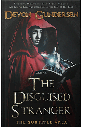 Pre Made Book Cover Cod Gray