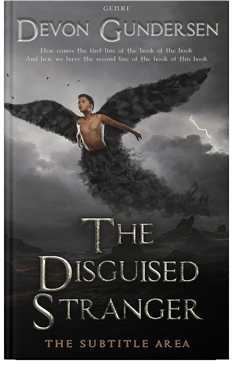 Front view of Thunder #8401 - Premade Apocalyptica Book Cover