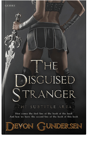 Pre Made Book Cover Tuatara