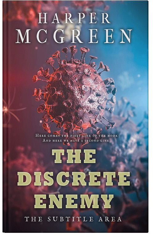 Front view of Premade Medical Book Cover - Matterhorn