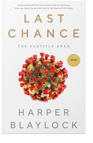 Pre Made Book Cover Antique Brass