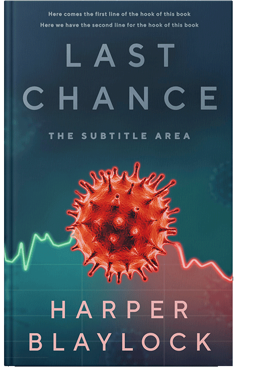 Front view of Elephant #8413 - Premade Medical Book Cover