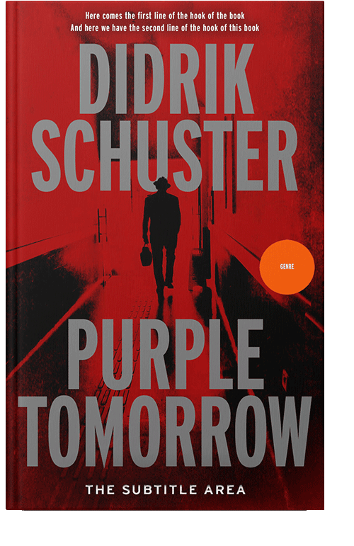 Front view of Natural Gray #8416 - Premade Mystery & Thriller & Suspense Book Cover