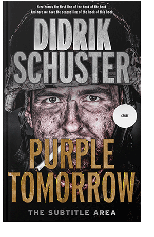 Pre Made Book Cover Cod Gray