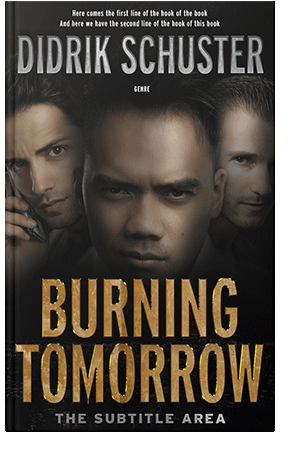 Pre Made Book Cover Sorrell Brown