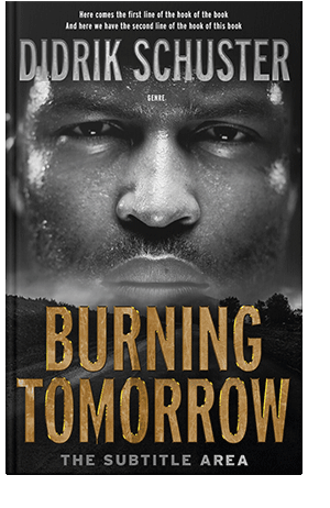 Pre Made Book Cover Rodeo Dust