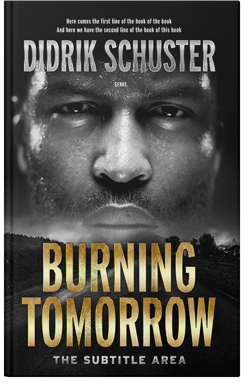 Front view of Premade Mystery & Thriller & Suspense Book Cover - Rodeo Dust