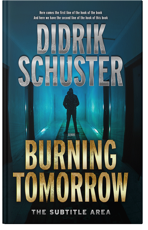 Front view of Premade Mystery & Thriller & Suspense Book Cover - Indian Khaki