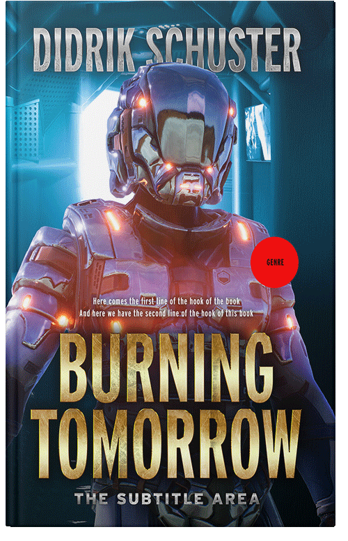 Front view of Premade Science Fiction Book Cover - Big Stone