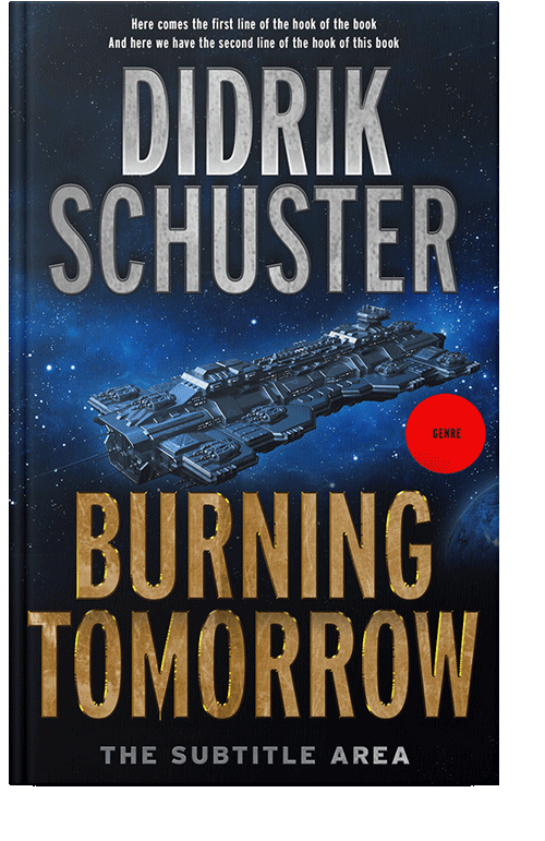 Front view of Firefly #8436 - Premade Science Fiction Book Cover