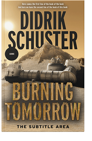 Pre Made Book Cover Gimblet