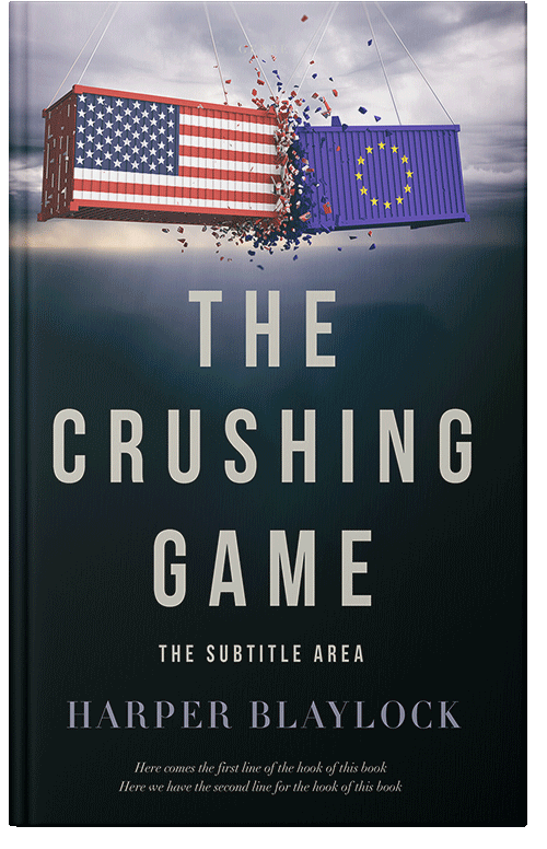 Front view of Aztec #8460 - Premade Business Book Cover