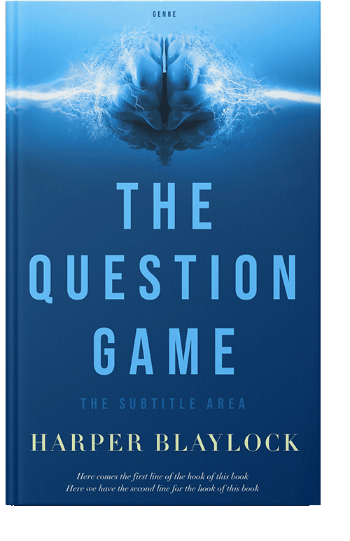 Front view of Regal Blue #8472 - Premade Science & Nature Book Cover