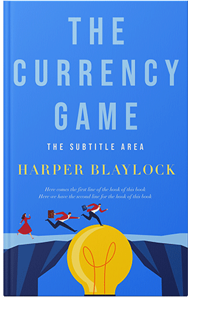 Pre Made Book Cover Dodger Blue