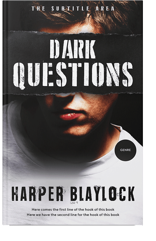 Front view of Wafer #8486 - Premade Mystery & Thriller & Suspense Book Cover