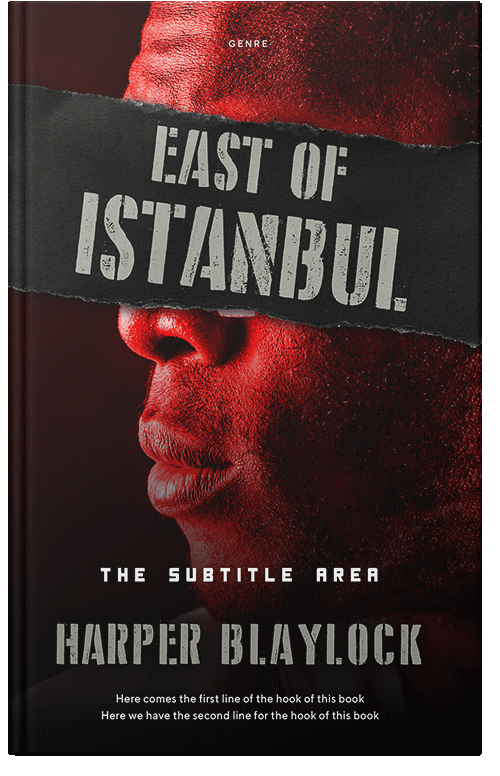 Front view of Turkish Rose #8487 - Premade Mystery & Thriller & Suspense Book Cover
