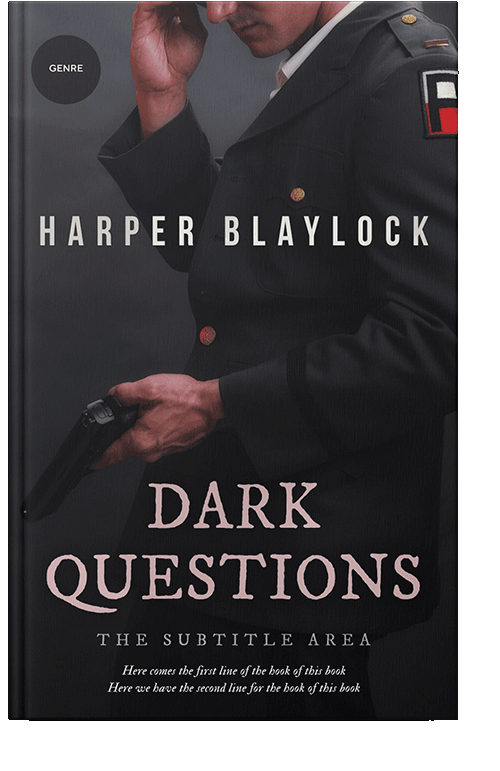 Front view of Woodsmoke #8490 - Premade Mystery & Thriller & Suspense Book Cover