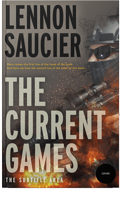 Front view of Taupe #8493 - Premade Mystery & Thriller & Suspense Book Cover