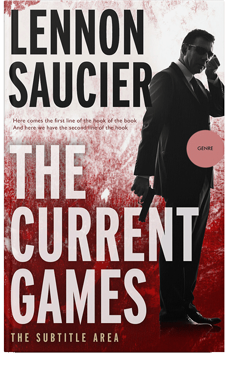 Front view of Cod Gray #8494 - Premade Mystery & Thriller & Suspense Book Cover