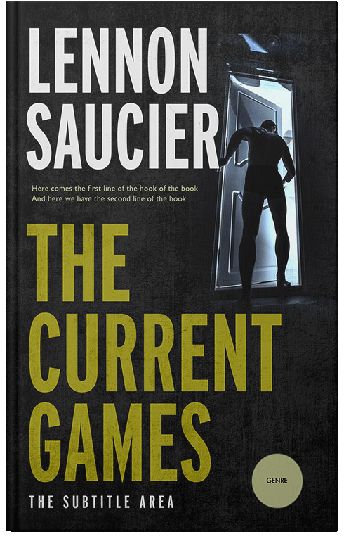 Front view of Premade Mystery & Thriller & Suspense Book Cover - Woodsmoke