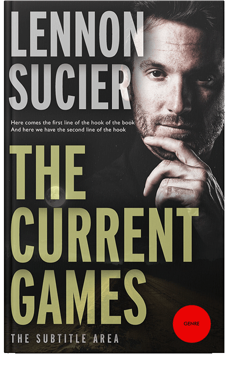 Front view of Cod Gray #8499 - Premade Mystery & Thriller & Suspense Book Cover