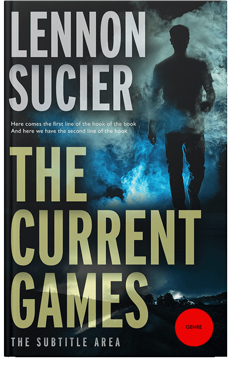 Front view of Gable Green #8500 - Premade Mystery & Thriller & Suspense Book Cover