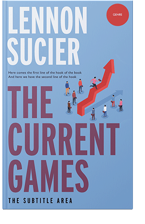 Pre Made Book Cover Cornflower