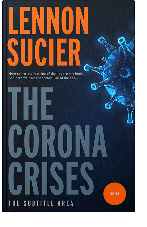 Front view of Black Pearl #8516 - Premade Health & Mind & Body Book Cover