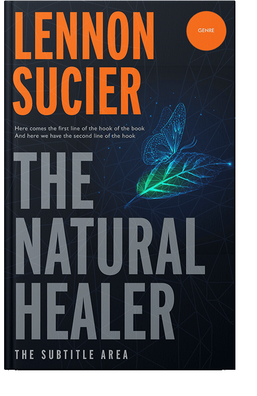 Front view of Hot Cinnamon #8517 - Premade Religion & Spirituality Book Cover