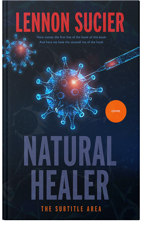 Front view of Premade Medical Book Cover - Firefly