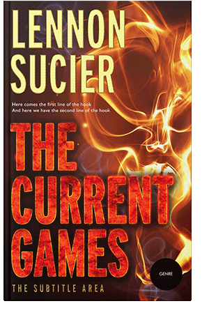 Pre Made Book Cover Graphite