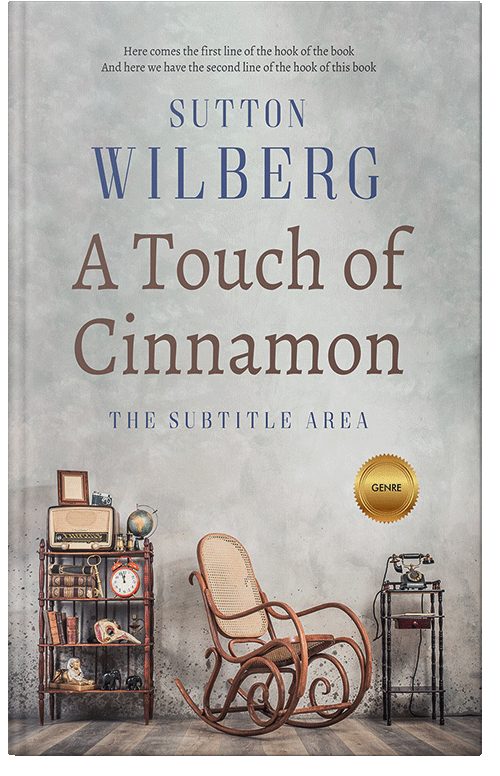 Front view of Premade Literary Fiction Book Cover - Cloud