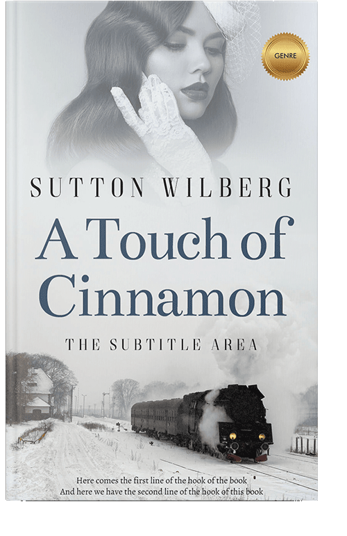 Front view of Iron #8542 - Premade Romance Book Cover