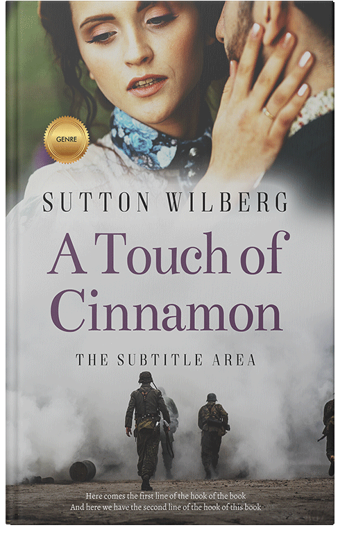 Front view of Cloud #8543 - Premade Romance Book Cover